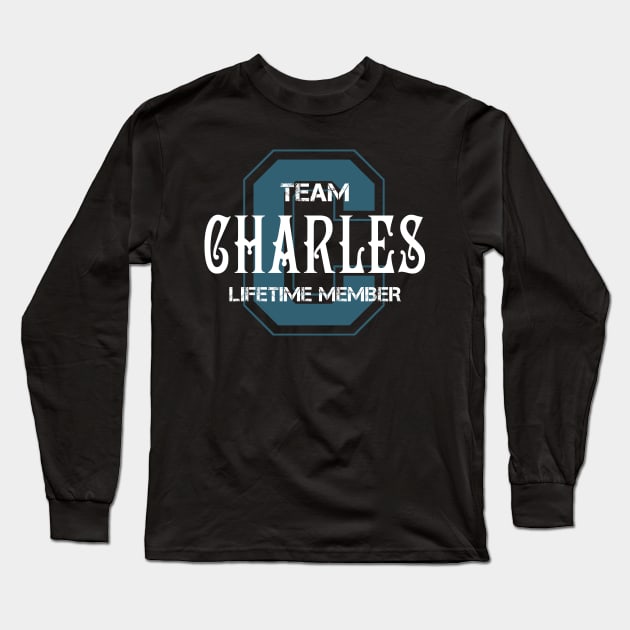 CHARLES Long Sleeve T-Shirt by TANISHA TORRES